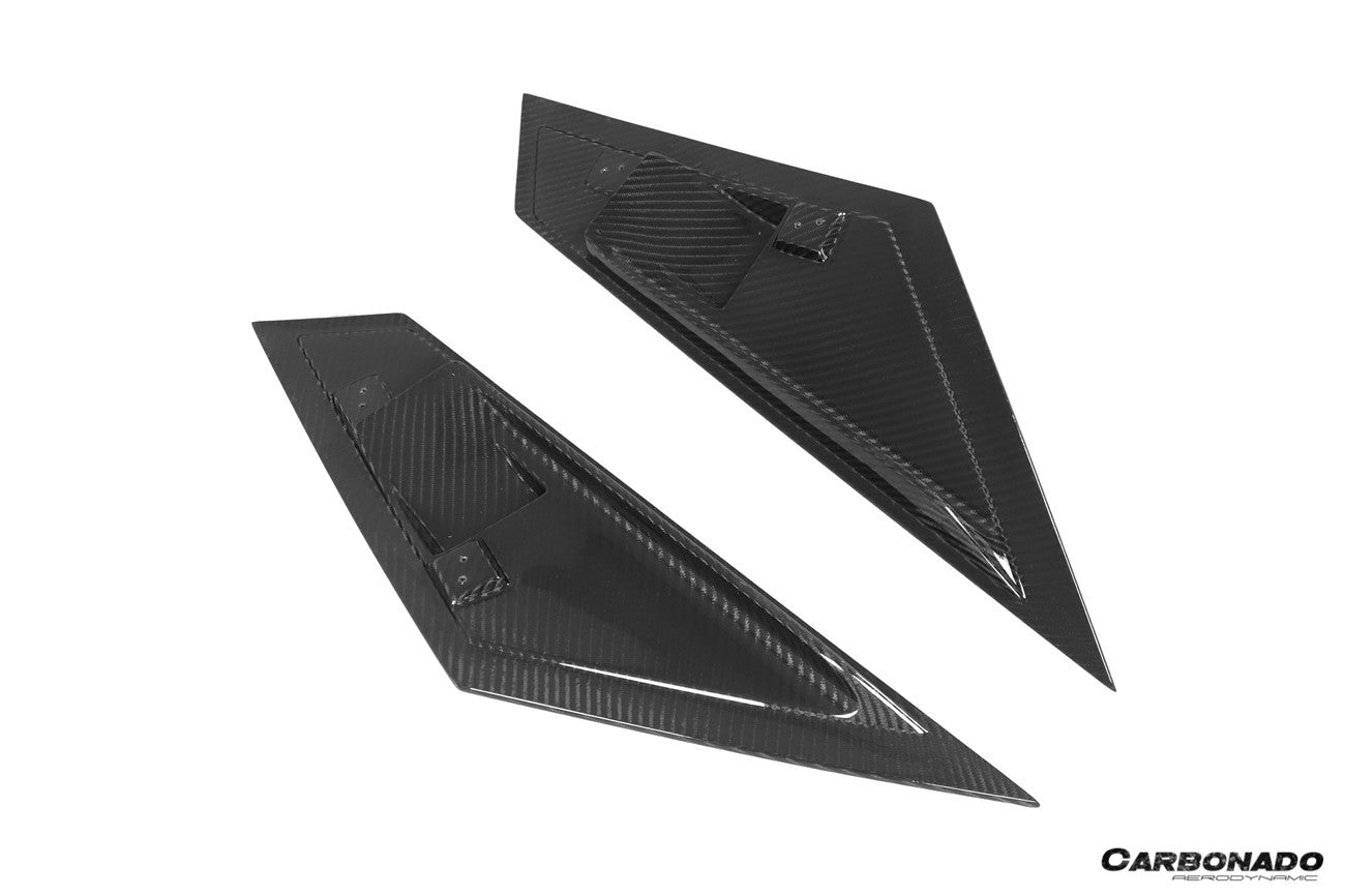 Carbonado 2011-2016 Lamborghini Aventador LP700 LP720 LP750 Coupe and Roadster CA Style Rear Side Scoops