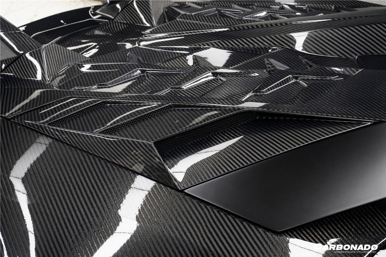 Carbonado 2011-2016 Lamborghini Aventador LP700 LP720 LP750 Coupe and Roadster CA Style Rear Side Scoops