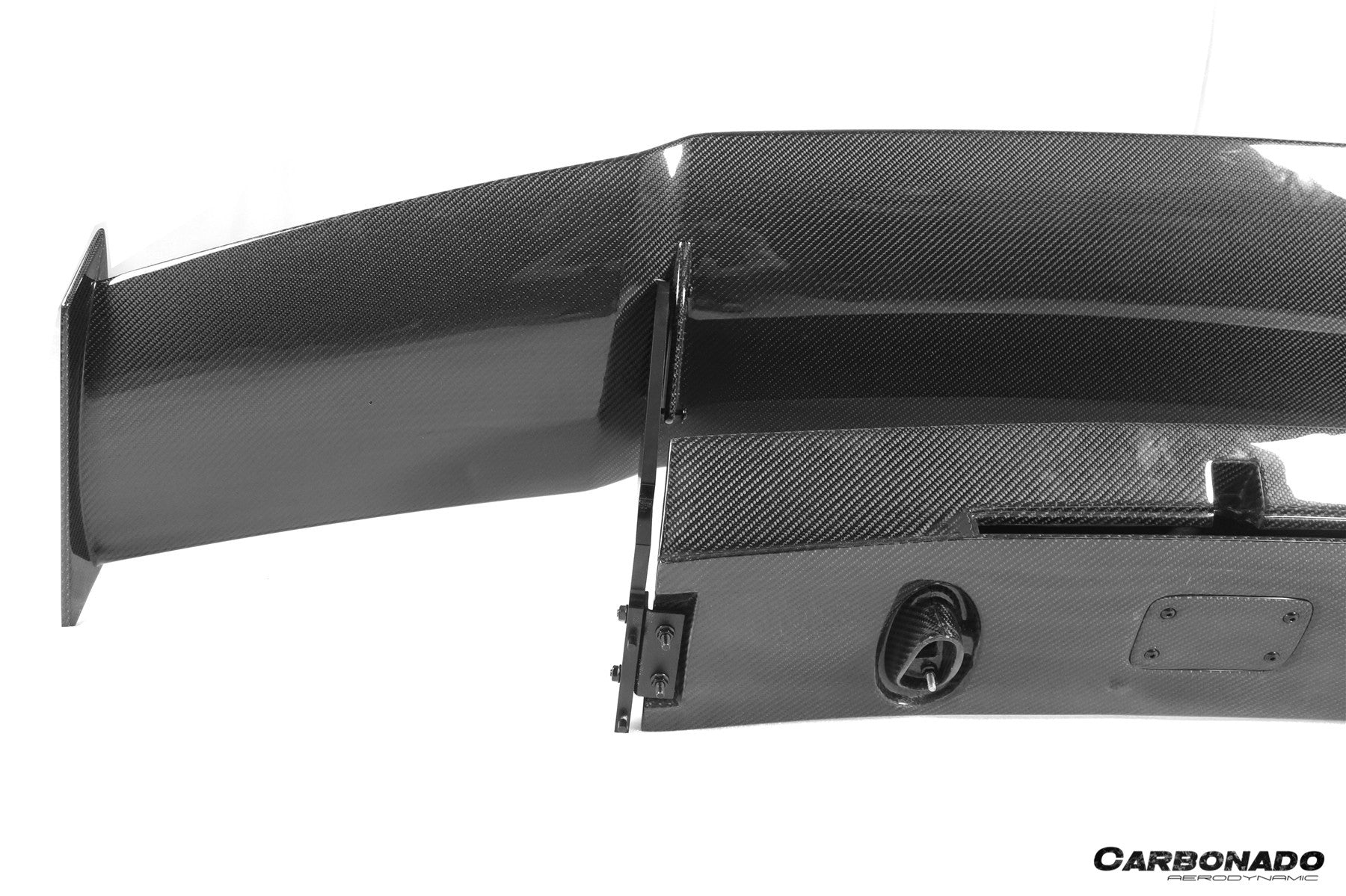 Carbonado 2004-2014 Lamborghini Gallardo STO Style Carbon Fiber Trunk Spoiler