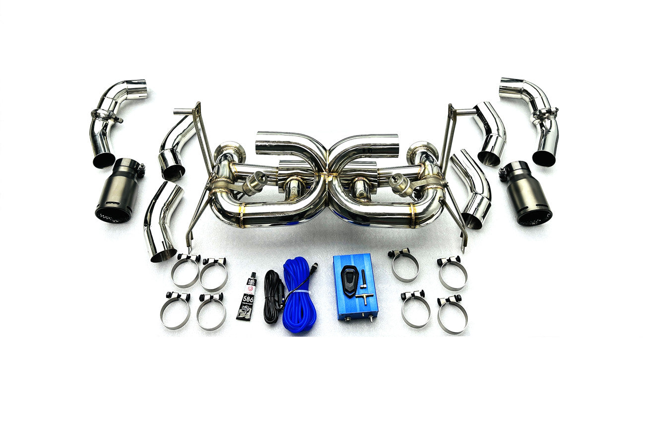 Sistema de escape DarwinPRO 2015-2019 Lamborghini Huracan LP610 y LP580 Convert Tecnica Style