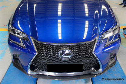 Carbonado 2016-2020 Lexus GS AM Style Carbon Fiber Front Lip