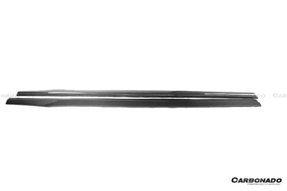 Faldones laterales de fibra de carbono estilo AM para Lexus GS y GSF Carbonado 2015-2020
