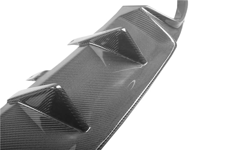Carbonado 2015-2020 Lexus GS & GSF AM Style Carbon Fiber Rear Lip With exhaust tips
