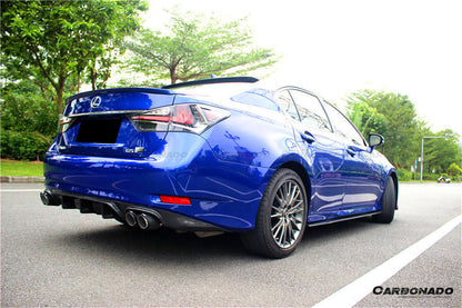 Faldones laterales de fibra de carbono estilo AM para Lexus GS y GSF Carbonado 2015-2020