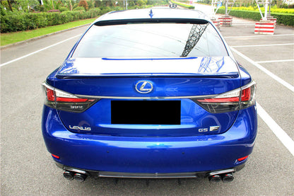 Carbonado 2015-2020 Lexus GS & GSF AM Style Carbon Fiber Rear Lip With exhaust tips