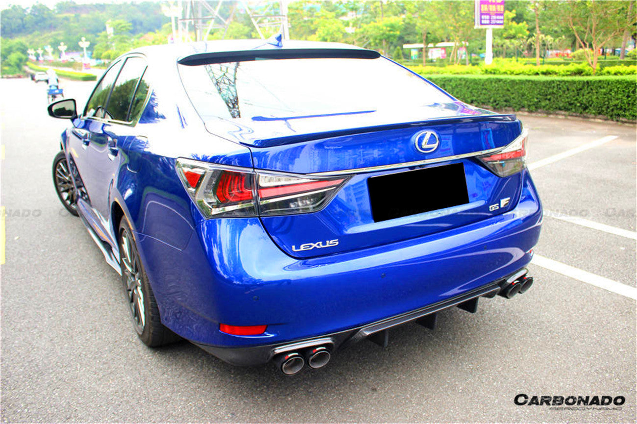 Carbonado 2015-2020 Lexus GS & GSF AM Style Carbon Fiber Roof Spoiler