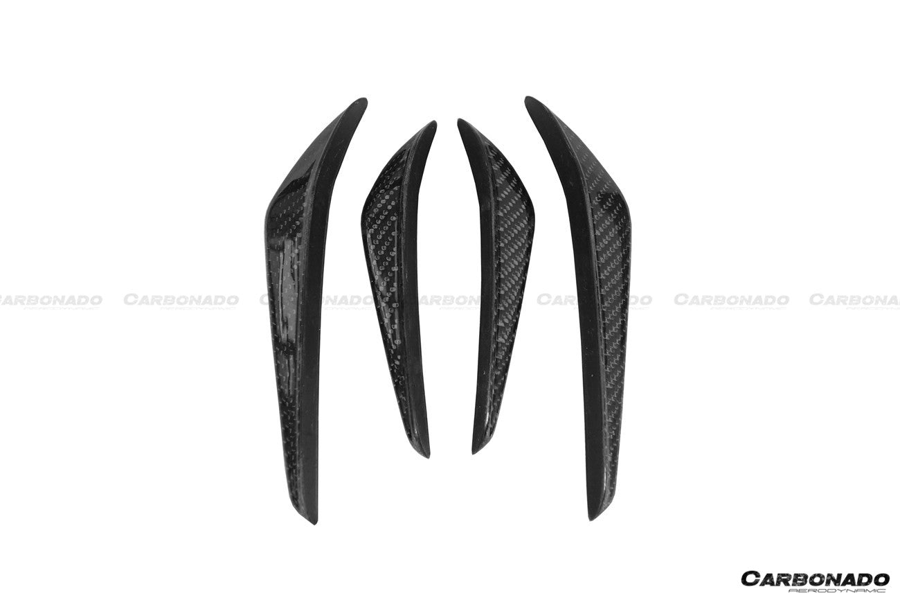Carbonado 2021-UP BMW M3 G80 M4 G82  G83 MP Style Carbon Fiber Front Canards