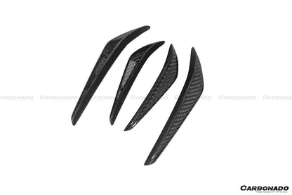 Carbonado 2021-UP BMW M3 G80 M4 G82  G83 MP Style Carbon Fiber Front Canards