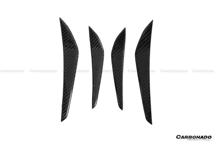 Carbonado 2021-UP BMW M3 G80 M4 G82  G83 MP Style Carbon Fiber Front Canards