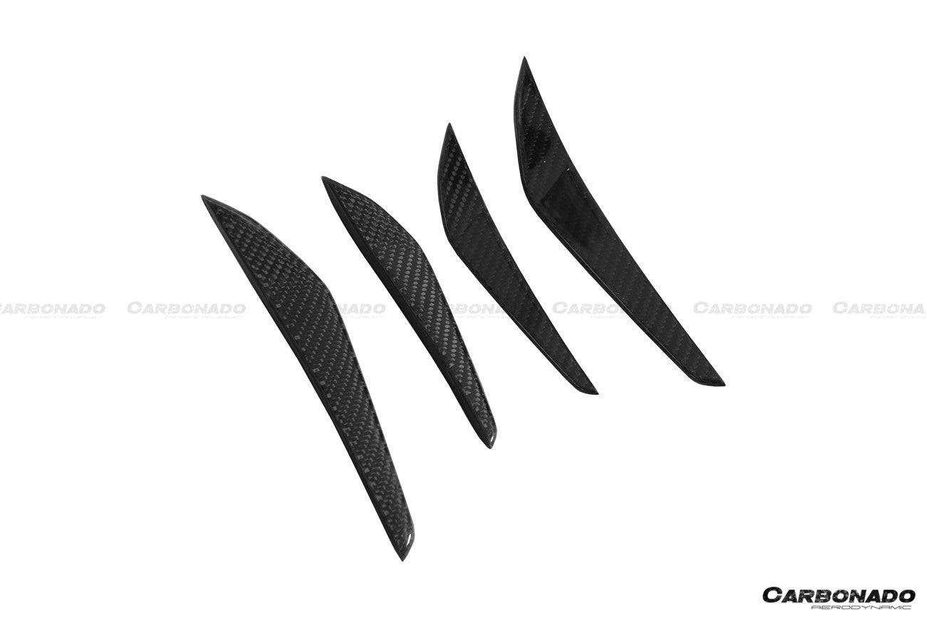Carbonado 2021-UP BMW M3 G80 M4 G82  G83 MP Style Carbon Fiber Front Canards