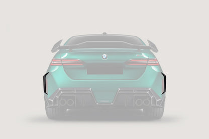 Carbonado AD Style Autoclave Carbon Fiber Rear Bumper Canards | 2024-UP BMW G90 M5