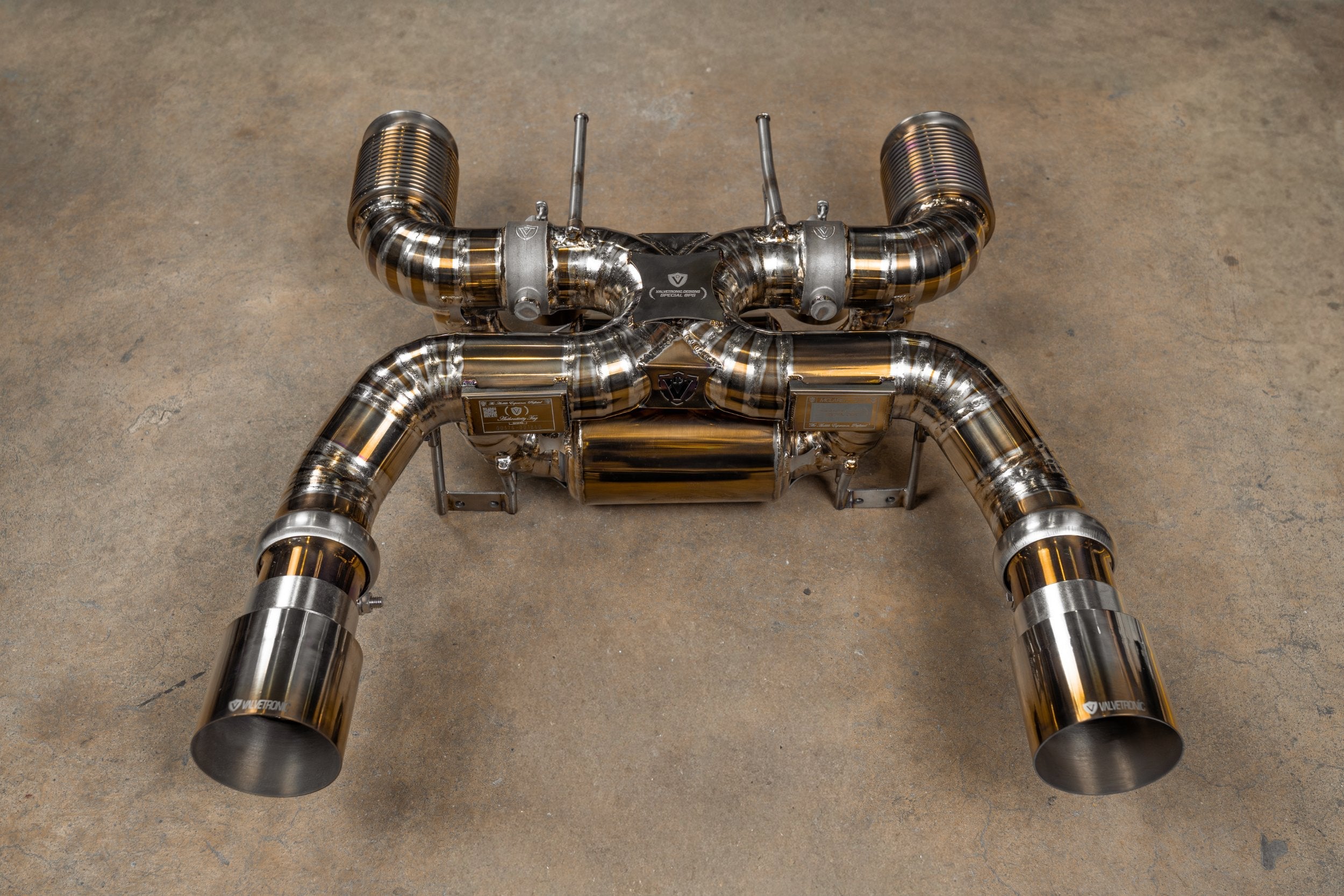 Valvetronic Mclaren 720S Valved Sport Exhaust System