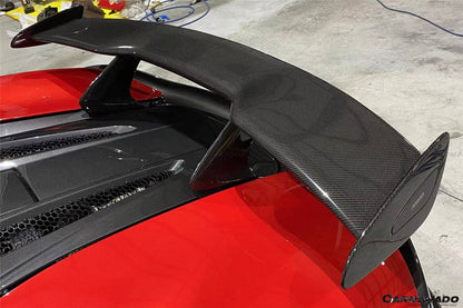 Carbonado 2015-2020 McLaren 540C  570S  570GT MS Style DRY Carbon Fiber Trunk Wing