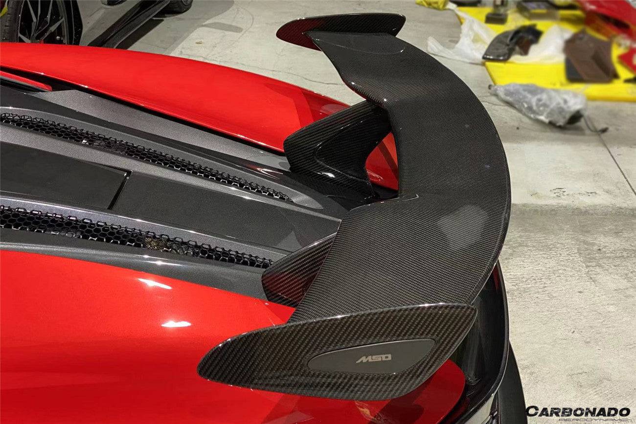 Carbonado 2015-2020 McLaren 540C  570S  570GT MS Style DRY Carbon Fiber Trunk Wing