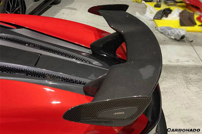 Carbonado 2015-2020 McLaren 540C  570S  570GT MS Style DRY Carbon Fiber Trunk Wing