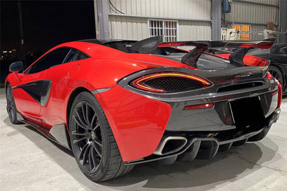 Carbonado 2015-2020 McLaren 540C  570S  570GT MS Style DRY Carbon Fiber Trunk Wing