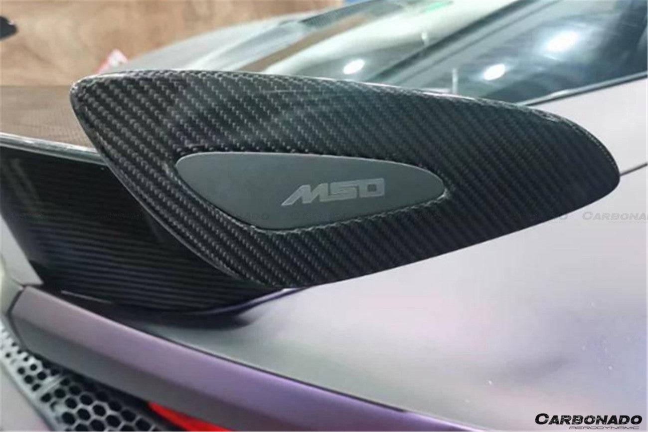 Carbonado 2020-2023 McLaren GT Only MS Style DRY Carbon Fiber Trunk Wing