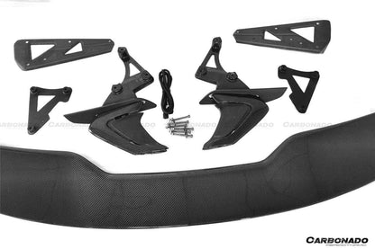 Carbonado 2015-2020 McLaren 540C  570S  570GT MS Style DRY Carbon Fiber Trunk Wing