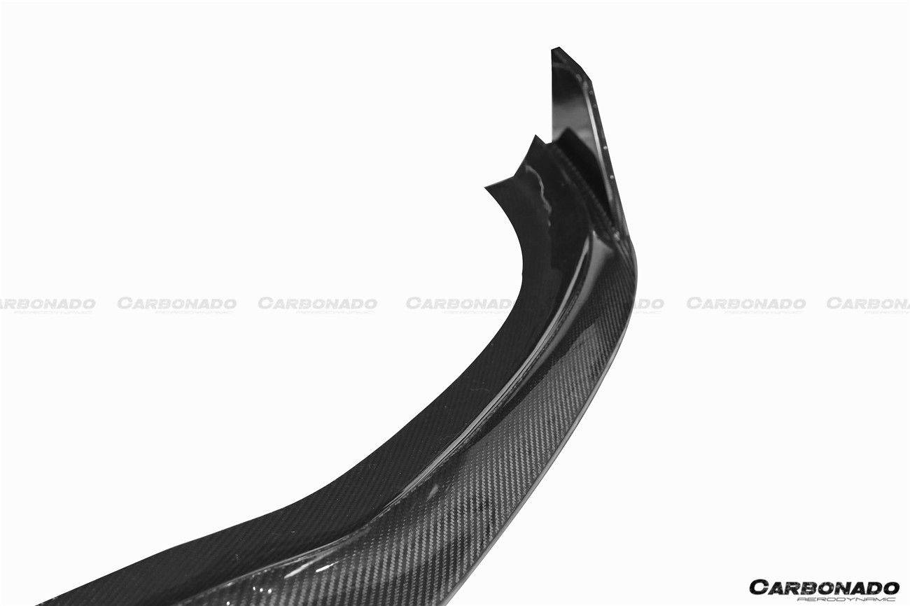 Carbonado 2017-2020 Mercedes Benz S63 AMG W222.2 Sedan MSY Style Carbon Fiber Front Lip