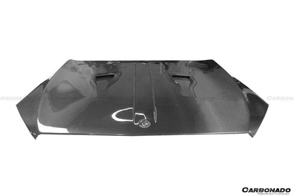Capó de fibra de carbono estilo MSY para Mercedes Benz S63 W222 Sedán Carbonado 2017-2020
