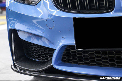 Carbonado 2014-2020 BMW M3 F80 M4 F82 MP Style Carbon Fiber Front Lip