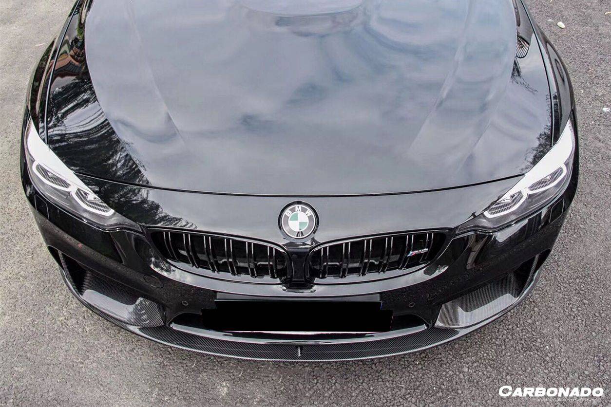 Carbonado 2014-2020 BMW M3 F80 M4 F82 MP Style Carbon Fiber Front Lip