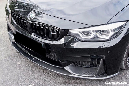 Carbonado 2014-2020 BMW M3 F80 M4 F82 MP Style Carbon Fiber Front Lip