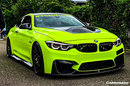 Carbonado 2014-2020 BMW M3 F80 M4 F82 MP Style Carbon Fiber Front Lip