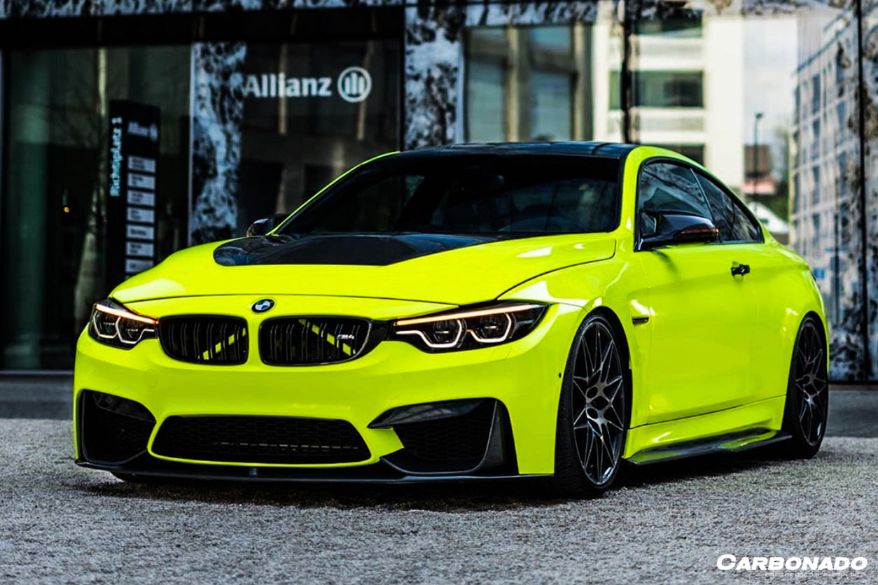 Carbonado 2014-2020 BMW M3 F80 M4 F82 MP Style Carbon Fiber Front Lip