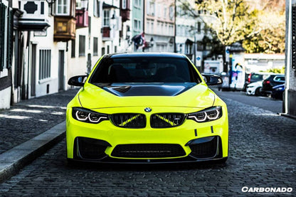 Carbonado 2014-2020 BMW M3 F80 M4 F82 MP Style Carbon Fiber Front Lip