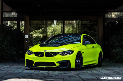 Carbonado 2014-2020 BMW M3 F80 M4 F82 MP Style Carbon Fiber Front Lip