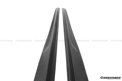 Carbonado PS Style Side Skirts | 2015-2021 Mercedes Benz C-Class C63 AMG W205 Sedan