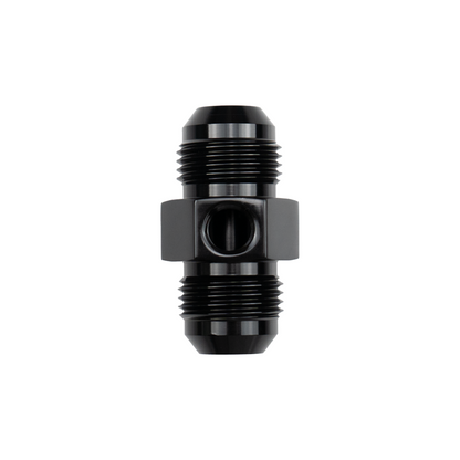 -10 AN Male to Male Pressure Gauge Adapter w/ 1/8″ NPT Port