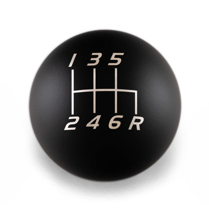 Billetworkz Weighted Shift Knob - 6 Speed Velocity Engraving - Subaru STI - 20