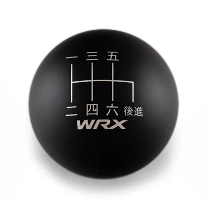 Billetworkz Weighted Shift Knob - 6 Speed WRX Japanese Engraving - Subaru WRX 2015-2025 - 1