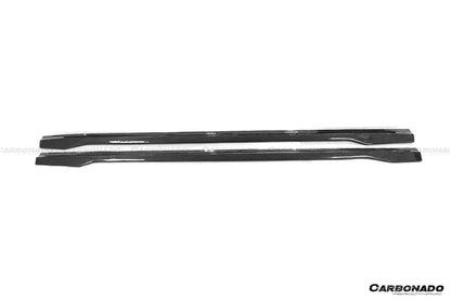 Carbonado 2021-UP Mercedes Benz S Maybach W223 4Matic Sedan MSY Style Dry Carbon Fiber Side Skirts