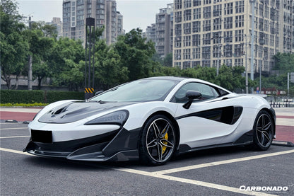 Carbonado 2015-2021 McLaren 540 570S 600LT OEM Style Carbon Fiber Side Skirts Under Board