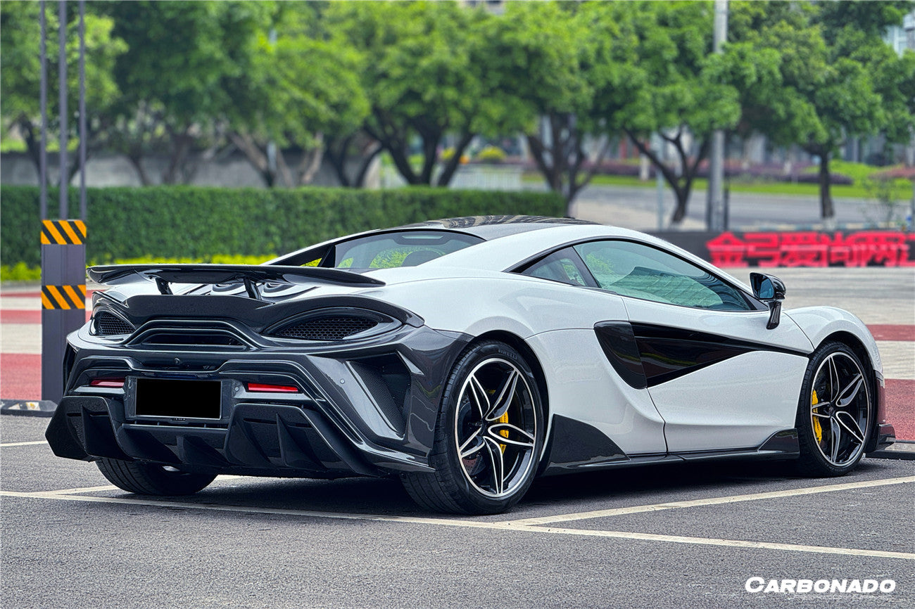 Carbonado 2015-2021 McLaren 540 570S 600LT OEM Style Carbon Fiber Side Skirts Under Board