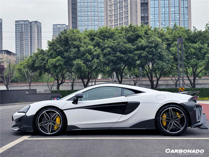 Carbonado 2015-2021 McLaren 540 570S 600LT OEM Style Carbon Fiber Side Skirts Under Board
