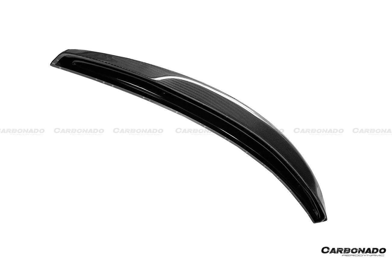 Alerón de maletero de fibra de carbono estilo Carbonado para Mercedes Benz S63 Clase S W222 Sedán RT (2014-2020)
