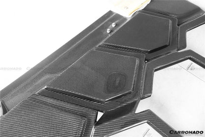 Carbonado 2001-2010 Lamborghini Murcielago LP640  LP670 SV Style Carbon Fiber Engine Trunk