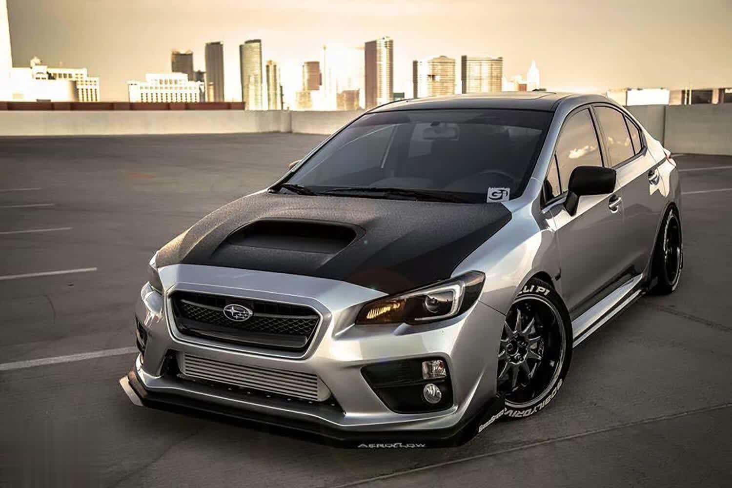 Aeroflow Dynamics 2015-2021 Subaru Wrx/Sti Front Splitter V2 | JD