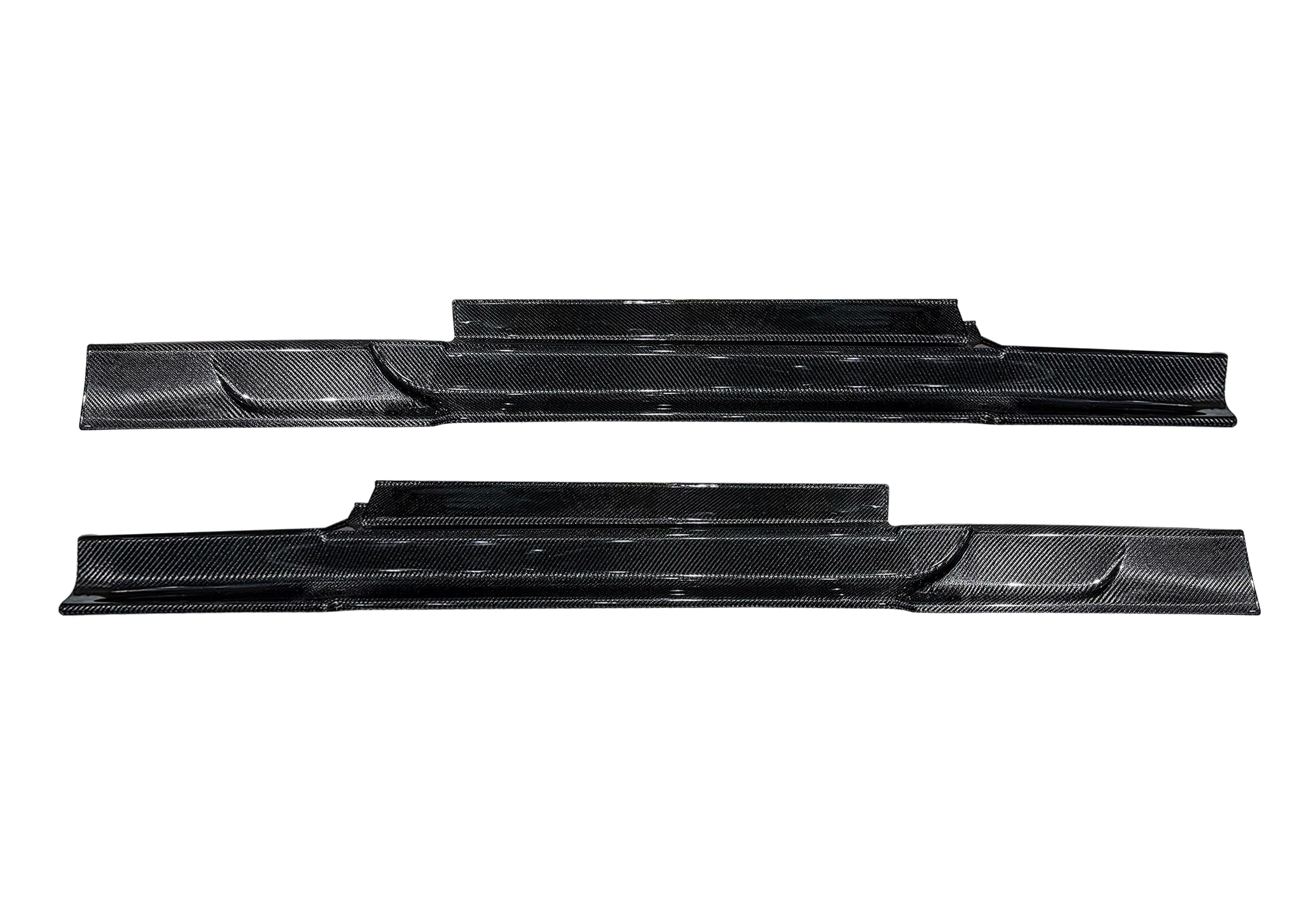 Rexpeed V4 Carbon Fiber Side Skirts | R35 Nissan GT-R - 1