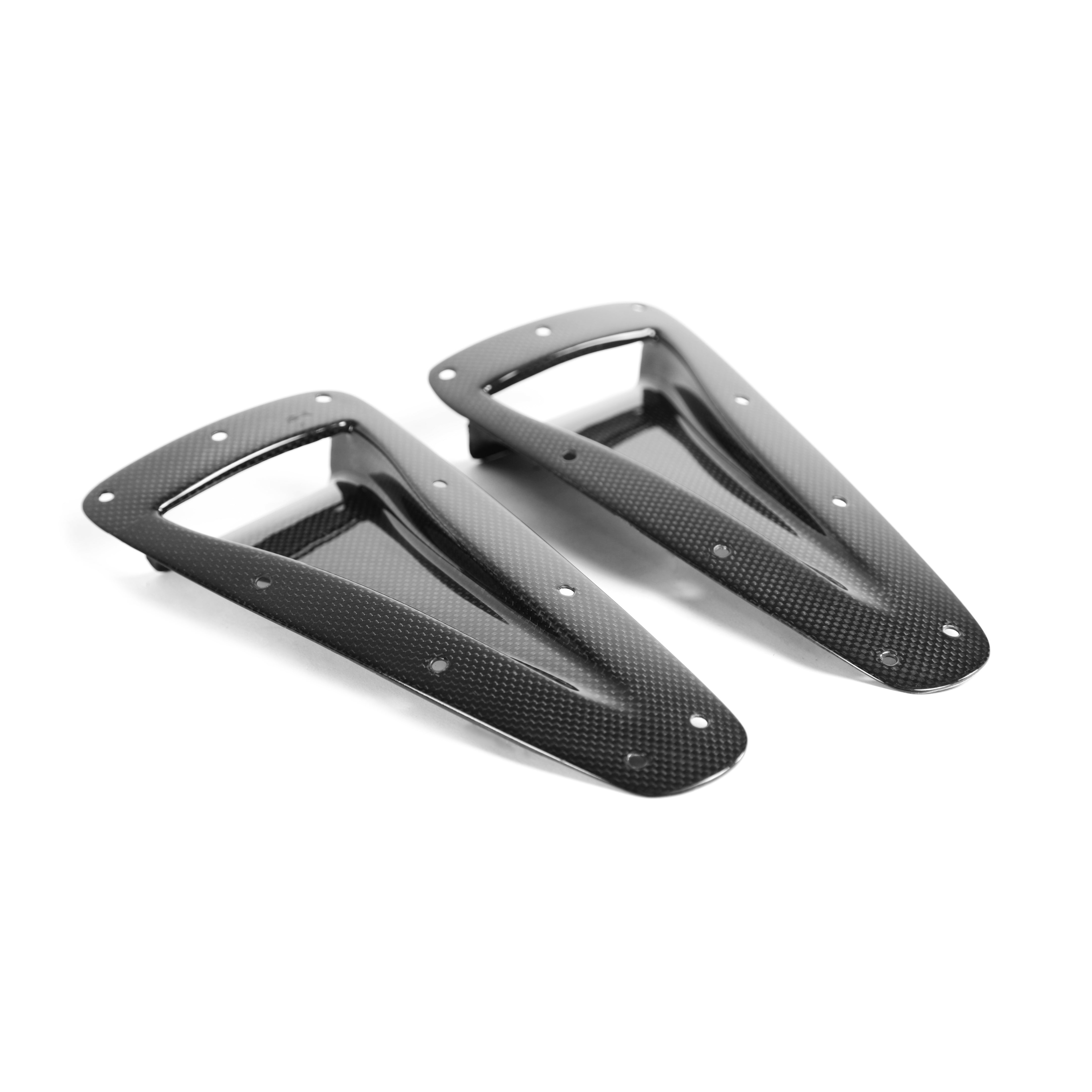 APR Carbon Fiber Universal Fitment Curved NACA Ducts