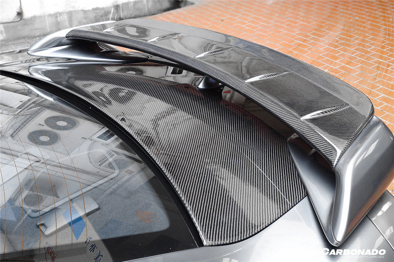 Parche de alerón de fibra de carbono para maletero de Nissan GTR R35 CBA DBA EBA BSE (modelos 2008-2023)