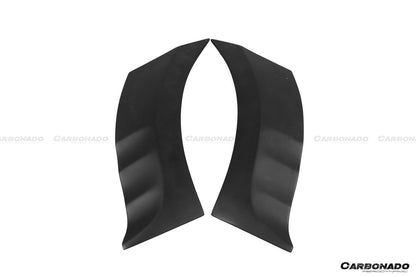 Carbonado 2012-2016 Nissan GTR R35 DBA VA Style Front Bumper Wide Body Flare