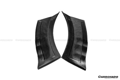 Carbonado 2012-2016 Nissan GTR R35 DBA VA Style Front Bumper Wide Body Flare