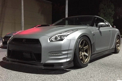 Carbonado 2012-2016 Nissan GTR R35 DBA VA Style Front Bumper Wide Body Flare