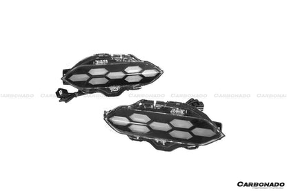 Luces LED de circulación diurna para parachoques delantero Nissan GTR R35 Facelift Carbonado 2023-2025