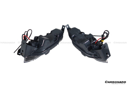 Luces LED de circulación diurna para parachoques delantero Nissan GTR R35 Facelift Carbonado 2023-2025